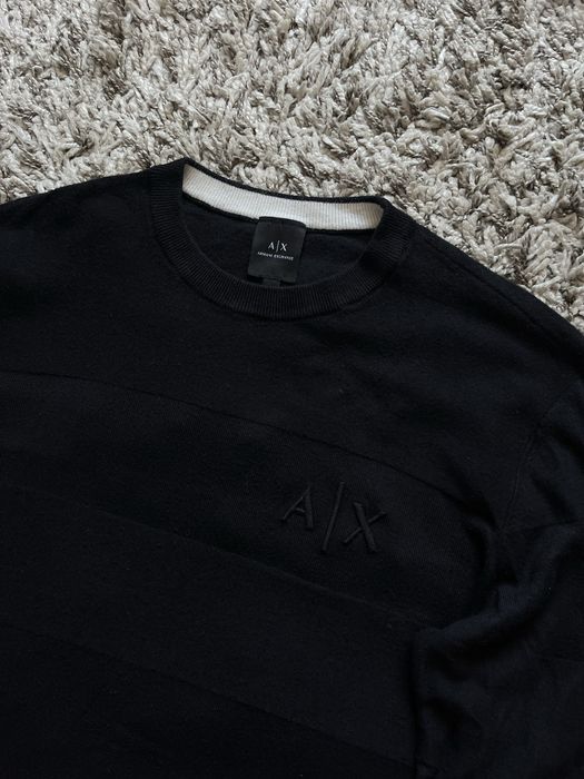 Легкий светр свитшот Armani Exchange Premium Oldmoney style