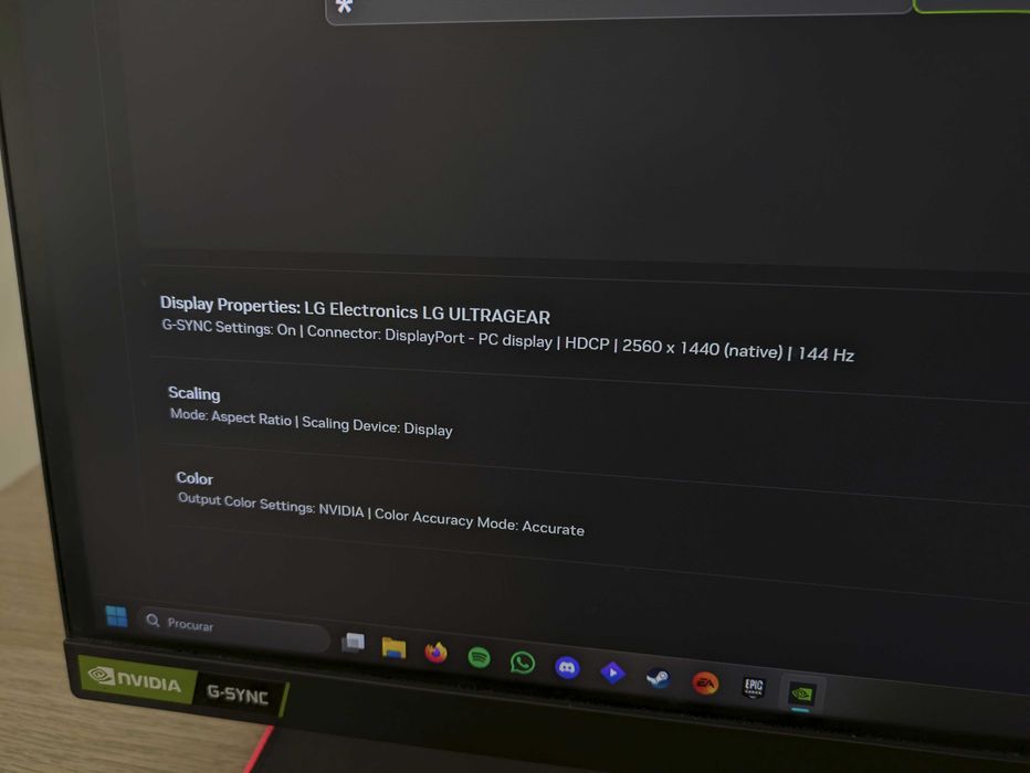 Monitor Gaming LG 2K 144Hz