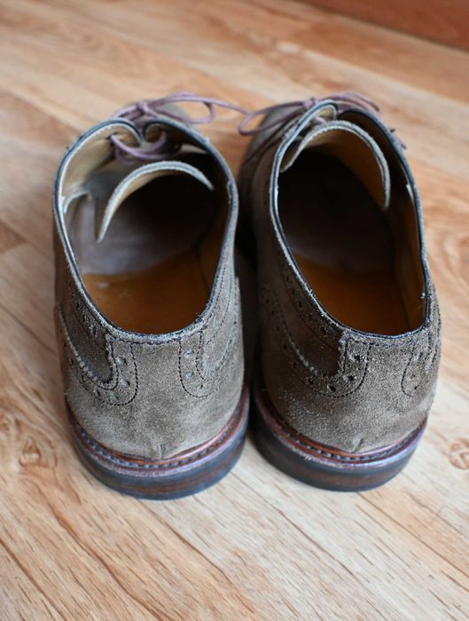 Buty męskie Berwick 1707 Derby 5544 Janus Rame Dainite Sole EU 44,5