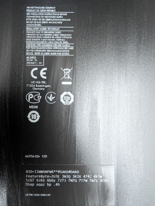 Komputer stacjonarny HP