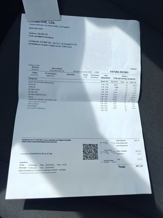 Volkswagen Up! 1.0 MPI 75cv Move | 2018 | Muito estimado