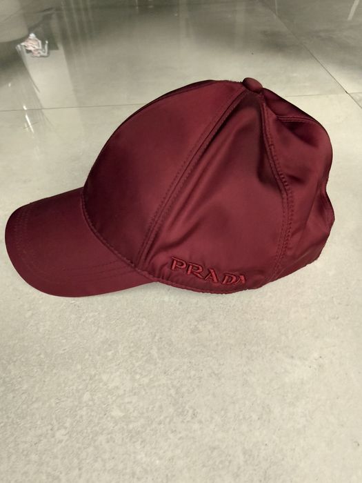 Oryginalna czapka z daszkiem Prada cap baseball