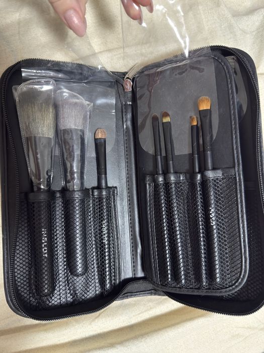 Inglot Набір пензликів для макіяжу 14 штук + чохол
