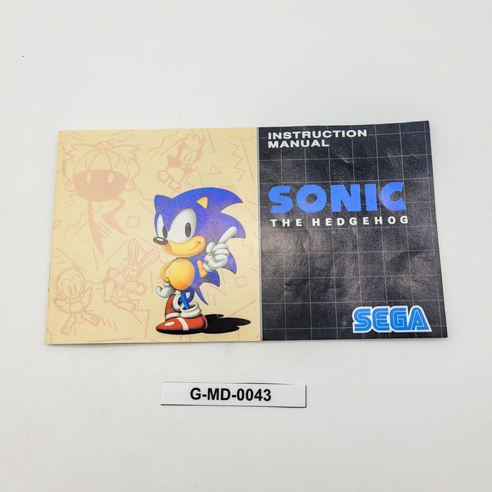 Sonic The Hedgehog Sega Mega Drive (MD)