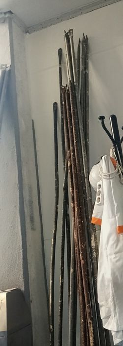 Andaimes completos usados