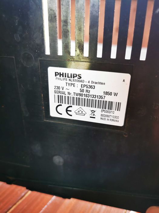 Philips EP5363/10 Series 5000 Ekspres Automatyczny Cappuccino Latte Do Czyszczenia