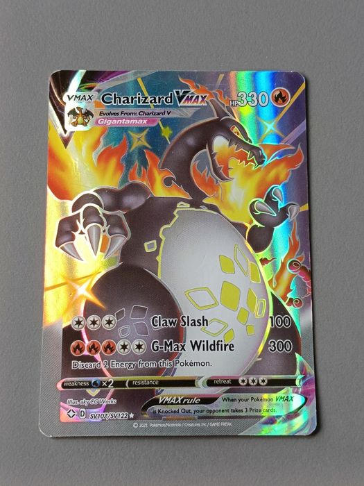 Karta Pokemon Charizard Vmax