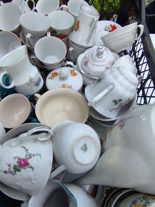 Koszyk porcelany