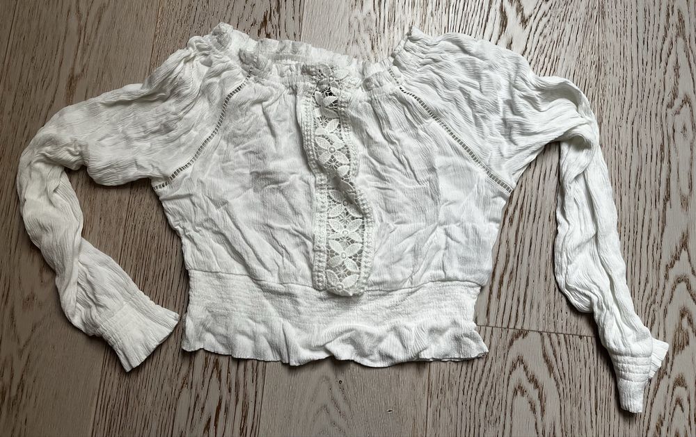 Krótka bluzka h&m