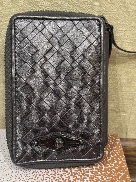 Кожаний жіночій гаманець