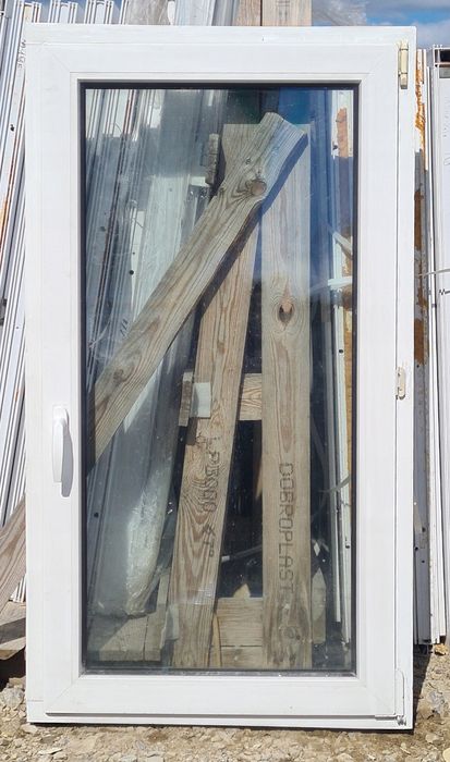 OKNA Używane 76x140 OKNO KacprzaK Plastikowe PCV Lider Okna OLX