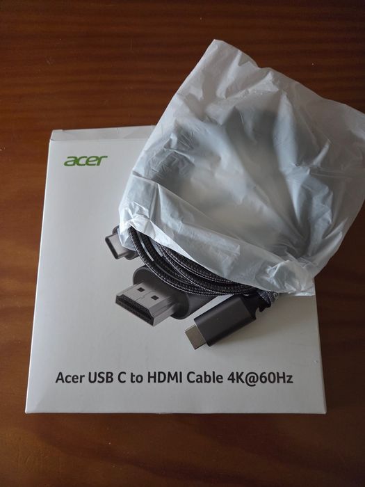 Acer Cabo USB C para HDMI 4K 60Hz 1M