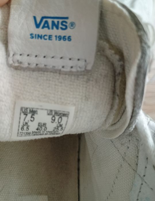 Tenisówki,sneakersy  Vans  Sk8 low  Leather Mix &  Match streaples  unisex  rozm 40