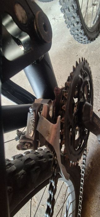 Bicicleta suspensão total 24 v