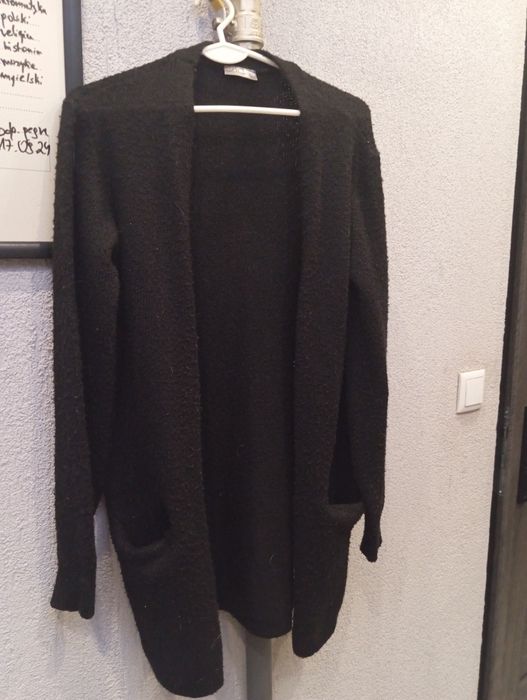 Czarny kardigan 158/164