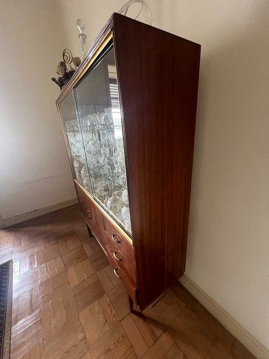 Cristaleira/Vitrine/Estante dos anos 70