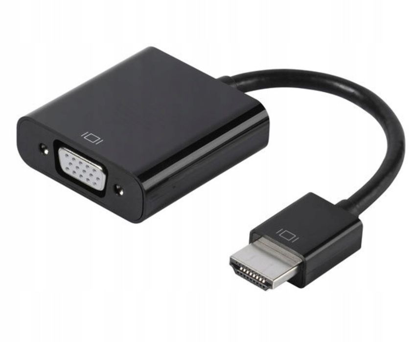 Adapter konwerter przejściówka HDMI - VGA