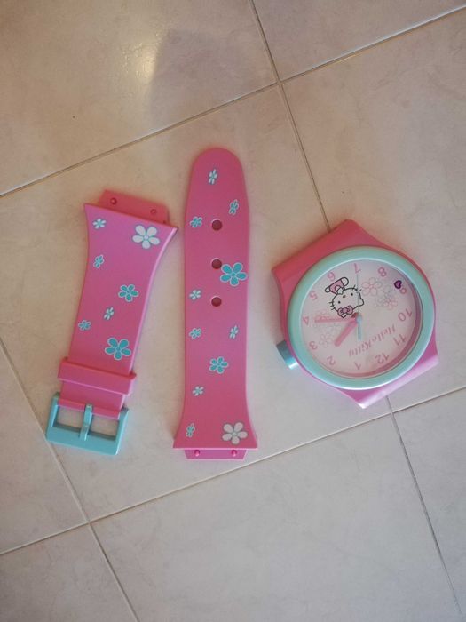 Relógio de parede da Hello kitty
