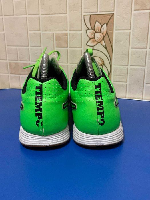 Бампы футзалки 41.5 Nike Tiempo Genio Leather IC кожа футбольные