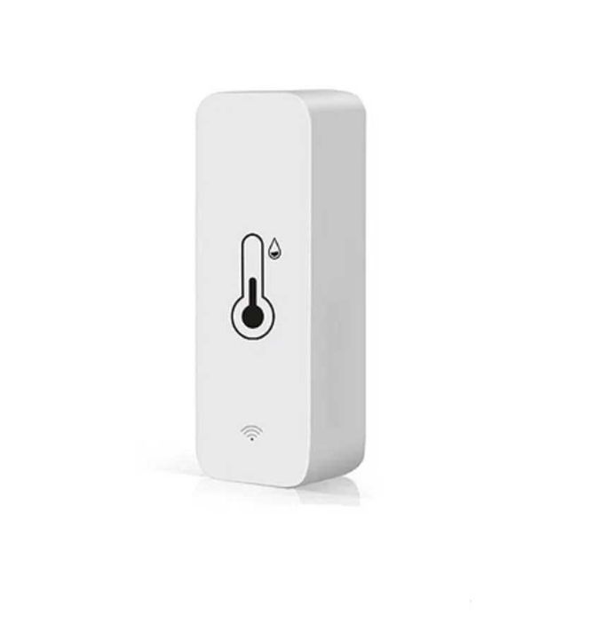 Sensor de temperatura e humidade Wi-Fi Tuya Alexa Google