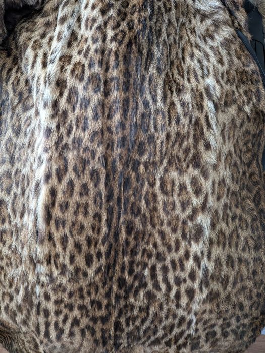 Naturalny płaszcz futrzany