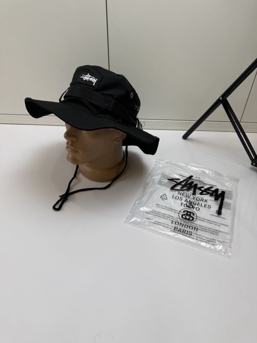 Stussy панама з утяжкою / стуссі стусси панамка на утяжках gorpcore style cap hat