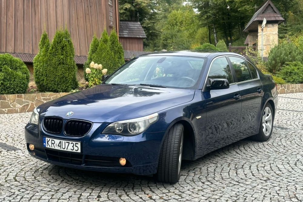 BMW E60-Sedan -2,5 GAZ-klima -hak