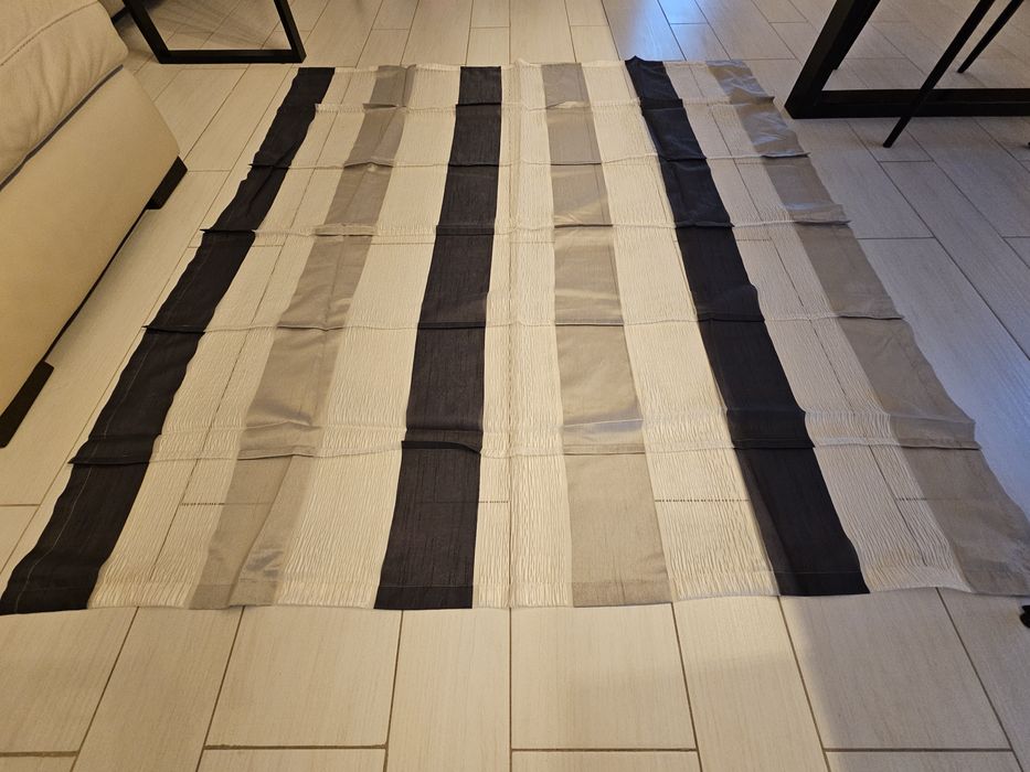 Rolety rzymskie  150 cm 80 cm zestaw firany i mocowania  na 3 okna i p