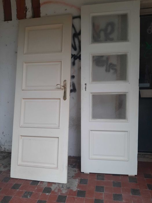 Solid wood interior doors