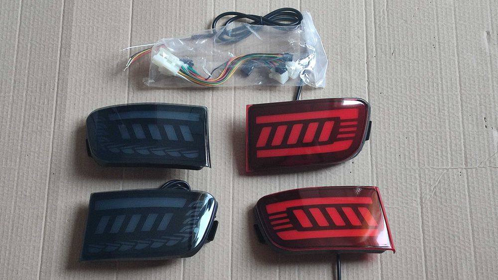 Габариты заднего бампера Toyota Land Cruiser Prado 120 (03-09)