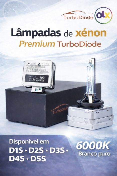 Lâmpadas Xénon PREMIUM D1S, D2S D3S D4S D2R D5S D8S