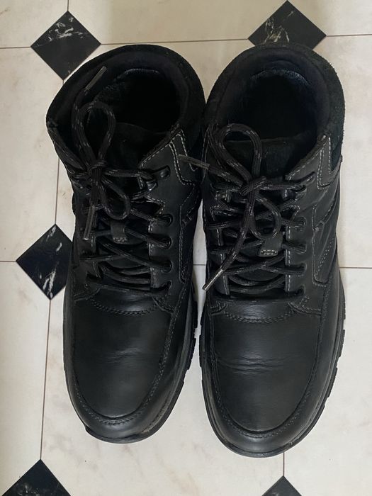 Clarks 42 botki zima męskie skóra naturalna