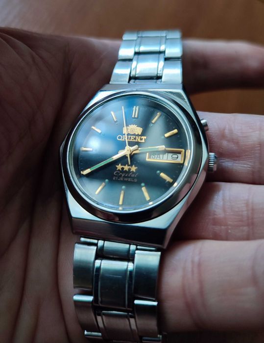 Часы Orient (Япония) с автоподзаводом середина 90-х