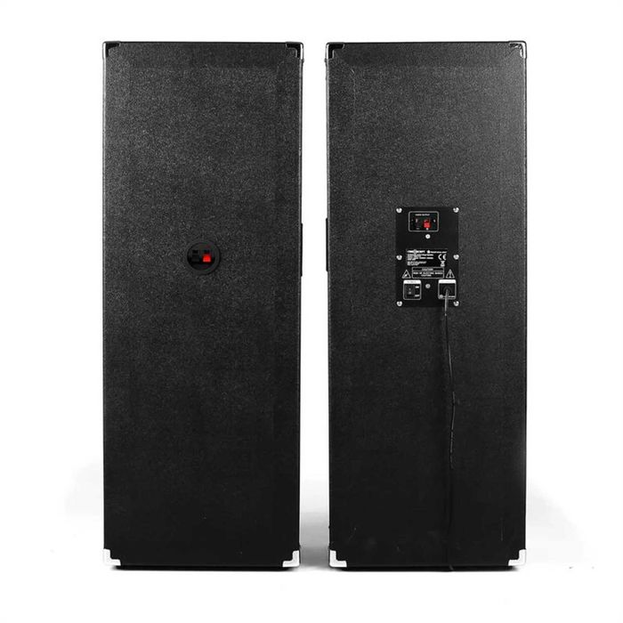 Par de colunas ativa de 2 subwoofers de 25cm (10") e 160W