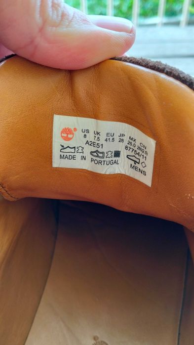 Bota em Pele - Timberland - Tamanho 41.5