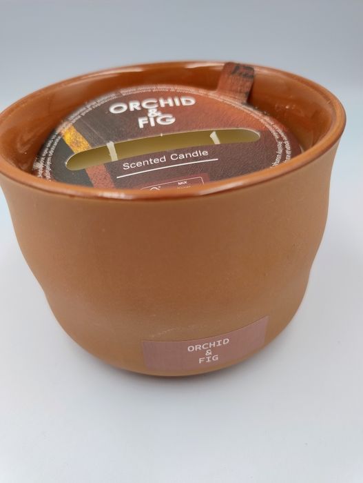 0Świeca orchidea z figą