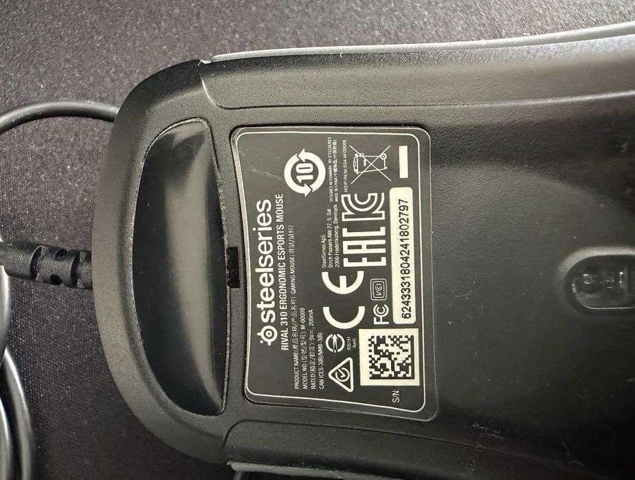 Rato SteelSeries Rival 310 Ergonomic E-Sports