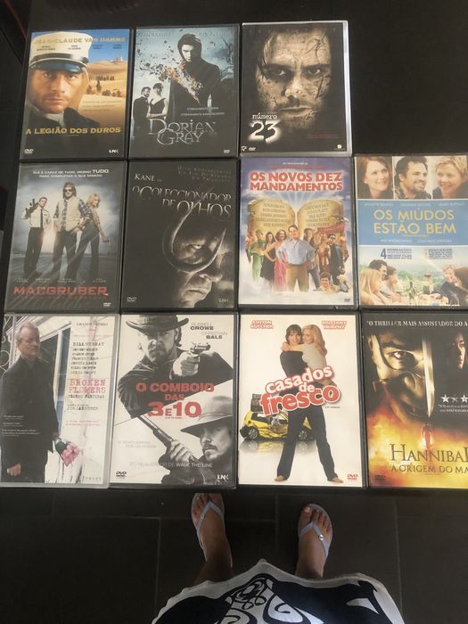 Dvd’s usados e novos