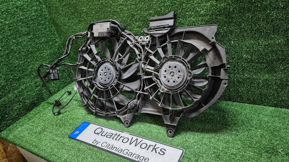 Eletroventilador Radiador Termoventilador Original Audi A4 B6 B7 Seat Exeo Valeo Ref. 8E0121205AB