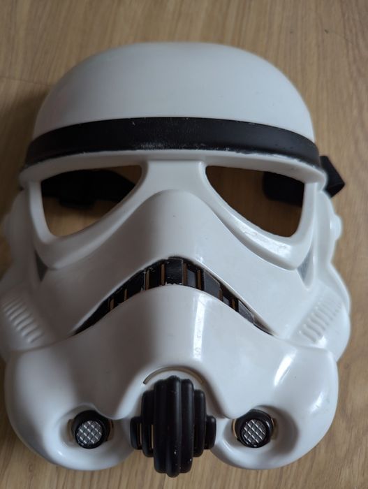 Маска дитяча Дарт Вейдер біла Зоряні Війни Star Wars