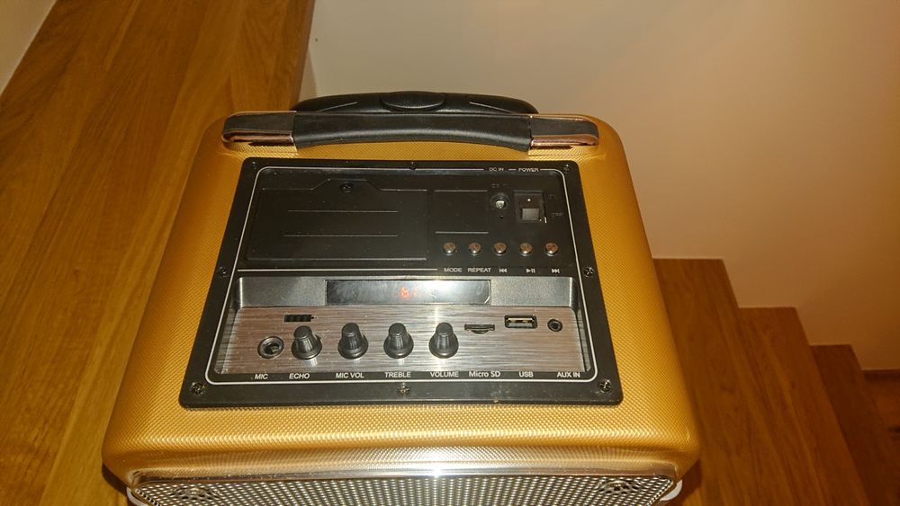 Denver TSP-150 Głośnik Bluetooth karaoke mikrofon prezent 5KG DUŻY !
