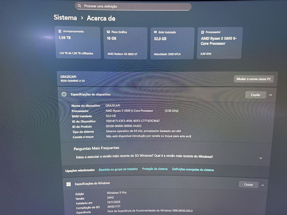 PC Gaming Ryzen 5 5600 | RX 6800XT | 32GB RAM