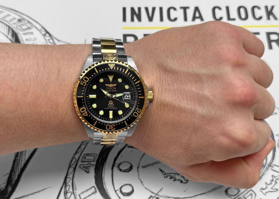Годинник чоловічий Invicta 27614 Grand Diver Automatic 47 мм 300 МТ NH35A