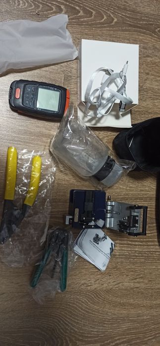 Набор для работы с оптическим кабелем