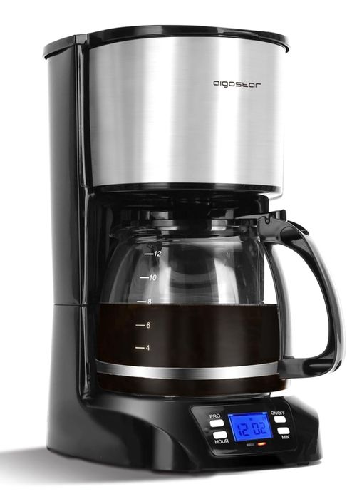 Máquina de Café Aigostar Basic Black & White — nova na caixa
