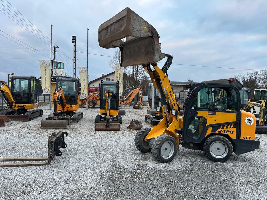 SCHAFFER 2428 SLT Ładowarka kołowa 2021 Rok widły łyżka TYLKO 1060 MTG