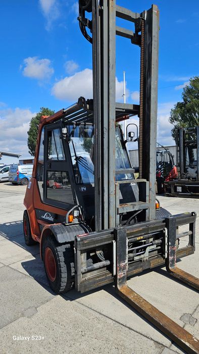 Wózek widłowy Linde H80D-02 Kabina