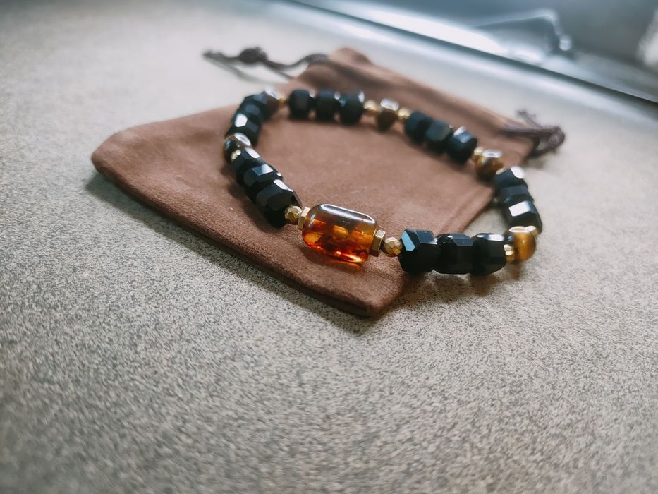 Bransoletka z kamieni naturalnych