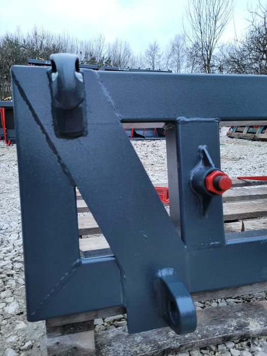 karetka widły do palet kły do bali siana balotów słomy euro-ramka tur