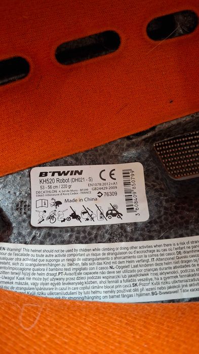 Capacete bicicleta como novo